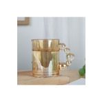 Binbirdemet Amber Boncuk Kulplu Kupa 3'lü Set 350 ml