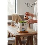 Binbirdemet El Boyaması Alaçatı Ev Saksı / Mumluk / Dekoratif Obje