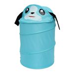 Binbirreyon Çocuk Animal Oyuncak Sepeti Çamaşır Sepeti Katlanabilir Kapaklı 30x37cm Pb026