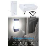 Binbirreyon Led Gece Lambası Otomatik Işık Sensörlü 13cm Beyaz Işık Jh026