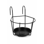 Binbirreyon Metal Askılı Saksı Taşıyıcı Balkon Demiri Saksılık 18x17,5cm AH506