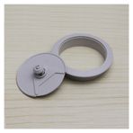 BINCIBH Kablo Halkası, Kablo Masa Deliği 10 ADET/GRUP 60 mm 53 mm 50 mm Bilgisayar Masası Masa Halkası Kablo Bağlantı Noktası Tel Delik Kapağı Masa Kablosu Halkası (Renk: Gri, Özellikler: 60 mm)