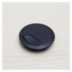 BINCIBH Kablo Halkası, Kablo Masa Deliği 10 ADET/GRUP 60 mm 53 mm 50 mm Bilgisayar Masası Masa Halkası Kablo Bağlantı Noktası Tel Delik Kapağı Masa Kablosu Halkası (Renk: Siyah, Özellikler: 60 mm)