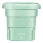 Binduo Mini Portatif Çamaşır Makinesi - Mavi (Yurt Dışından) - Yeşil