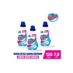 Bingo 3x2600 ml Beyazlar ve Renkliler için Amber Çiçeği Sıvı Çamaşır Deterjanı