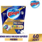 Bingo 60 Tablet Akıllı Kapsül Pro Bulaşık Makinesi Deterjanı