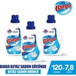 Bingo Beyaz Sabun 3x2600 ml Sıvı Çamaşır Deterjanı