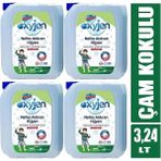 Bingo Çamaşır Suyu 3240ML Oksijenli Çam Kokulu (4 Lü Set) - 750 ml