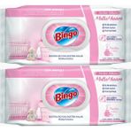 Bingo Clean Yüzey Temizlik Havlusu 96 Yaprak Sevilen Kokular Mutlu Yuvam (2 Li Set) 192 Yaprak - Beyaz