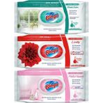 Bingo Clean Yüzey Temizlik Havlusu (Karma 3 Lü Set) (Ferah Evim - Lovely - Mutlu Yuvam) 288 Yaprak - Beyaz