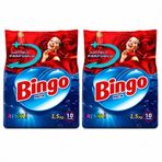 Bingo Matik Toz Çamaşır Deterjanı Renkliler 1.5 Kg x 2 Adet