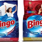 Bingo Matik Ultra Beyaz 4 kg + Renkli 4 kg Toz Çamaşır Deterjanı 2 li Set