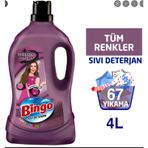 Bingo Onaran Koruma Sıvı Bakım 4 lt Çamaşır Deterjanı