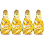 Bingo Soft Çamaşır Yumuşatıcı Konsantre 1440ML Nergis (4 Lü Set)
