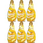 Bingo Soft Çamaşır Yumuşatıcı Konsantre 1440ML Nergis (6 Lı Set)