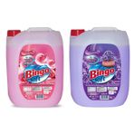 Bingo Soft Çamaşır Yumuşatıcısı, 5L, Gül ve Lavanta Kokusu, 2'li Paket