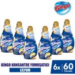 Bingo Soft Konsantre Çamaşır Yumuşatıcısı Lilyum 1440 ml X 6 Adet - 1,44 lt
