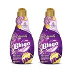 Bingo Soft Lavanta Konsantre Çamaşır Yumuşatıcısı, 1440 ml, 2'li Paket