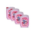 Bingo Soft Yumuşatıcı Gülpembe 5 Litre Ekonomi Paketi 4'lü