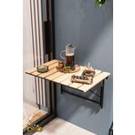 Bino Balkon Bahçe Masası Mutfak Masası Katlanır Duvar Masası Piknik Kamp Masası Dekoratif Şık Ayarlı Masa