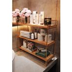 Bino Masa Üstü Düzenleyici Organizer Banyo Rafı