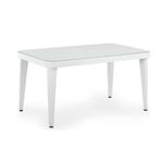 Bintaş Mobilya Beyaz 90x150 cm Dikdörtgen Bahçe Masası