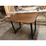 Bintaş Mobilya Doğal Kenar Kütük Bar Masası 120X80X105.CM