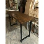 Bintaş Mobilya Kütük Ağaç Bar Masası Koyu Ceviz 60X150.CM