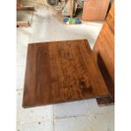 Bintaş Mobilya Kütük Cafe Masası Üstü Tablası 60 x 60 Cm