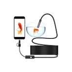 Bintech 5m USB, Micro USB, Type-C Uyumlu Endescope Yılan Kamera Sert Kablo ile HD Görüntü Kalitesi - Siyah