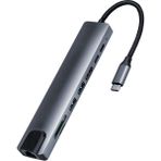 Bintech 8 In 1 Type-C To 4K HDMI Gigabit Ethernet Lan Adaptör