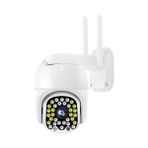 Bintech Dış Mekan Full Hd Wifi Kamera Su Geçirmez Hareket Sensörlü Gece Görüşlü Ip Kamera Yoosee Türkçe Uygulama - Beyaz