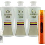 Bio Keratin Gold 3'lü Set Brezilya Fönü Kalıcı Saç Düzleştirici Keratin + Morfose Saç Spreyi 400ml