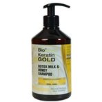 Bio Keratin Gold Süt ve Bal Özlü Onarıcı 500 ml Tuzsuz Şampuan