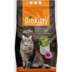 Bio Kitty 10 lt Bebek Pudrası Kokulu Bentonit Kedi Kumu