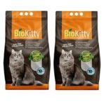 Bio Kitty Marsilya Sabunu Kokulu İnce Taneli 2x10 lt Kedi Kumu
