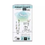 Bio Natural Bebek Bezi Fırsat Paketi 1 Beden 2-5 Kg 50 Adet