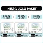 Bio Natural Premium Plus Hijyenik Ped Mega Paket Normal 46X3 (138 Adet)