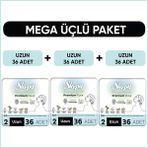 Bio Natural Premium Plus Hijyenik Ped Mega Paket Uzun 36X3 (108 Adet)