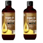 Bio Naturell 2x355 ml %97 Organik Argan Oil Collagen Canlandırıcı Şampuan