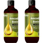 Bio Naturell 2x355 ml %97 Organik Avocado Oil Biotin Güçlendirici Şampuan