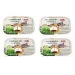 Bio Petactive Cat Grass Kit Doğal Kedi Çimi Kiti X 4 Adet