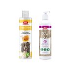 Bio PetActive Doğal Bal Özlü Köpek Şampuanı 400 ML + Knot Away Kıtık Açıcı Krem 250 ML 2 Li Set