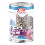 Bio PetActive Nutritive Life Ton Balıklı 400 gr Kedi Konserve Maması