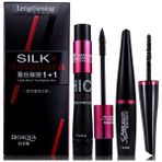 Bioaqua Hacim Verici İpek Kirpik ve Maskara Seti 2 parça 10 ml Doğal Görünüm