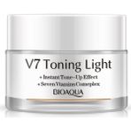 Bioaqua V7 Toning Light Nemlendirici Beyaz ve Aydınlık Görünüm Kremi 50 gr