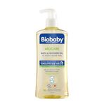 BioBaby Atocare Duş Yağı 500 ml – Atopiye Eğilimli Bebek Ciltleri İçin, Seramid Kompleksli, Omega 3-6, Yulaf Ekstresi ve Prebiyotik İçerikli Temizleyici Yağ