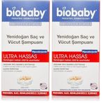 Biobaby Yenidoğan Saç ve Vücut Şampuanı, 200ML (2 paketi)
