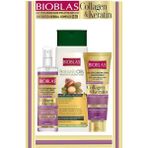 Bioblas Argan Yağlı Şampuan&Collagen&Keratin 3'Lü Saç Bakım Seti - 1