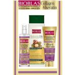 Bioblas Argan Yağlı Şampuan&collagen&keratin 3'lü Saç Bakım Seti